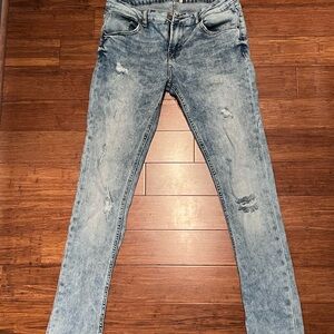 Zara Men's Light Blue Skinny Jeans